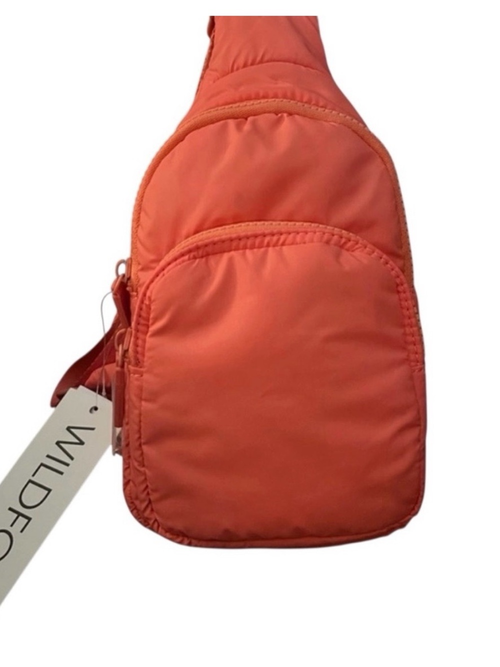 Wildfox Coral-Pink Crossbody Sling Bag
